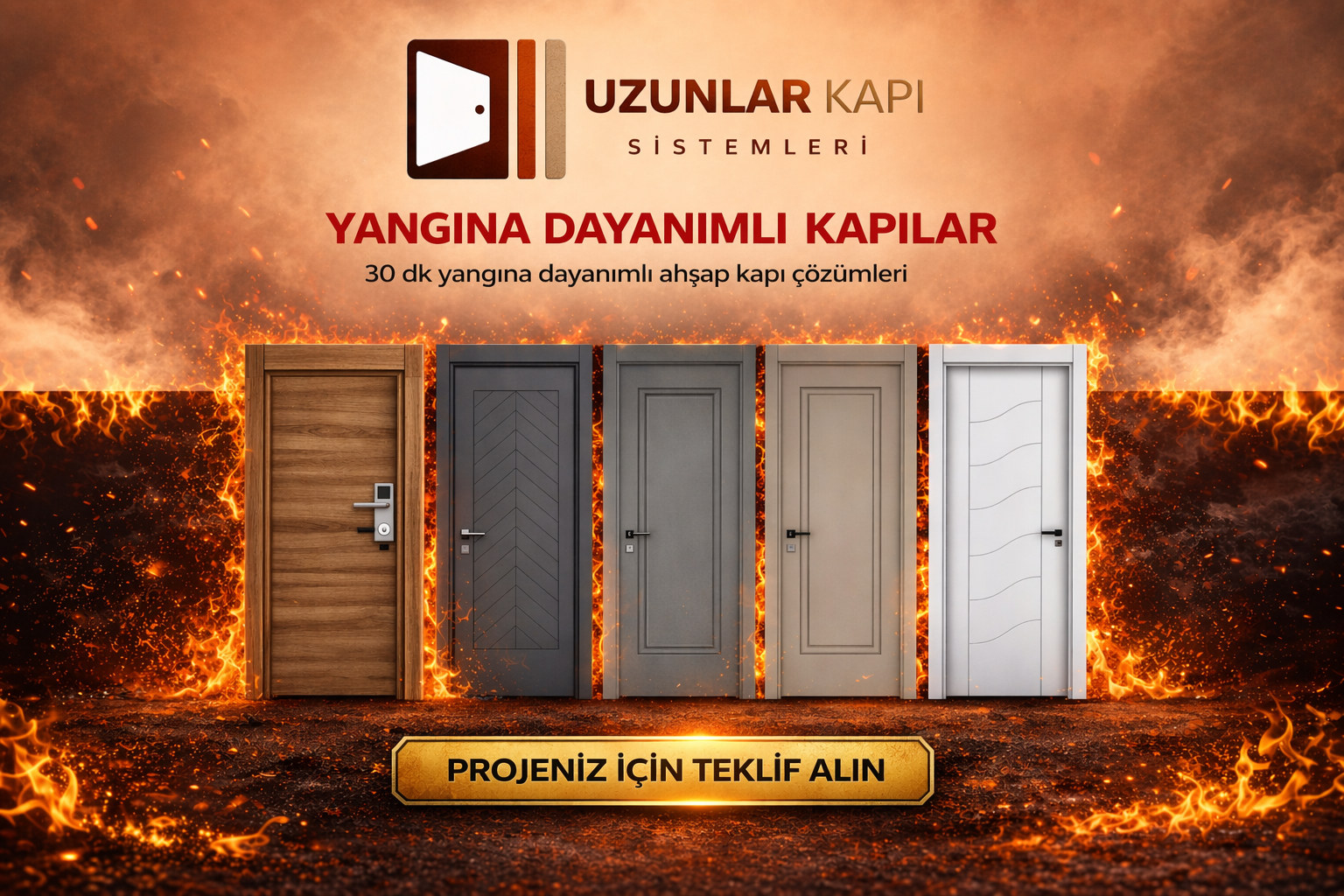 Yangın Dayanımlı Kapı