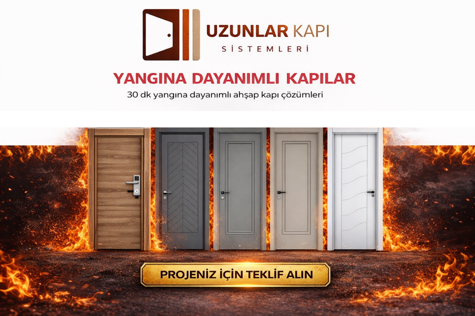 Yangın Dayanımlı Kapı