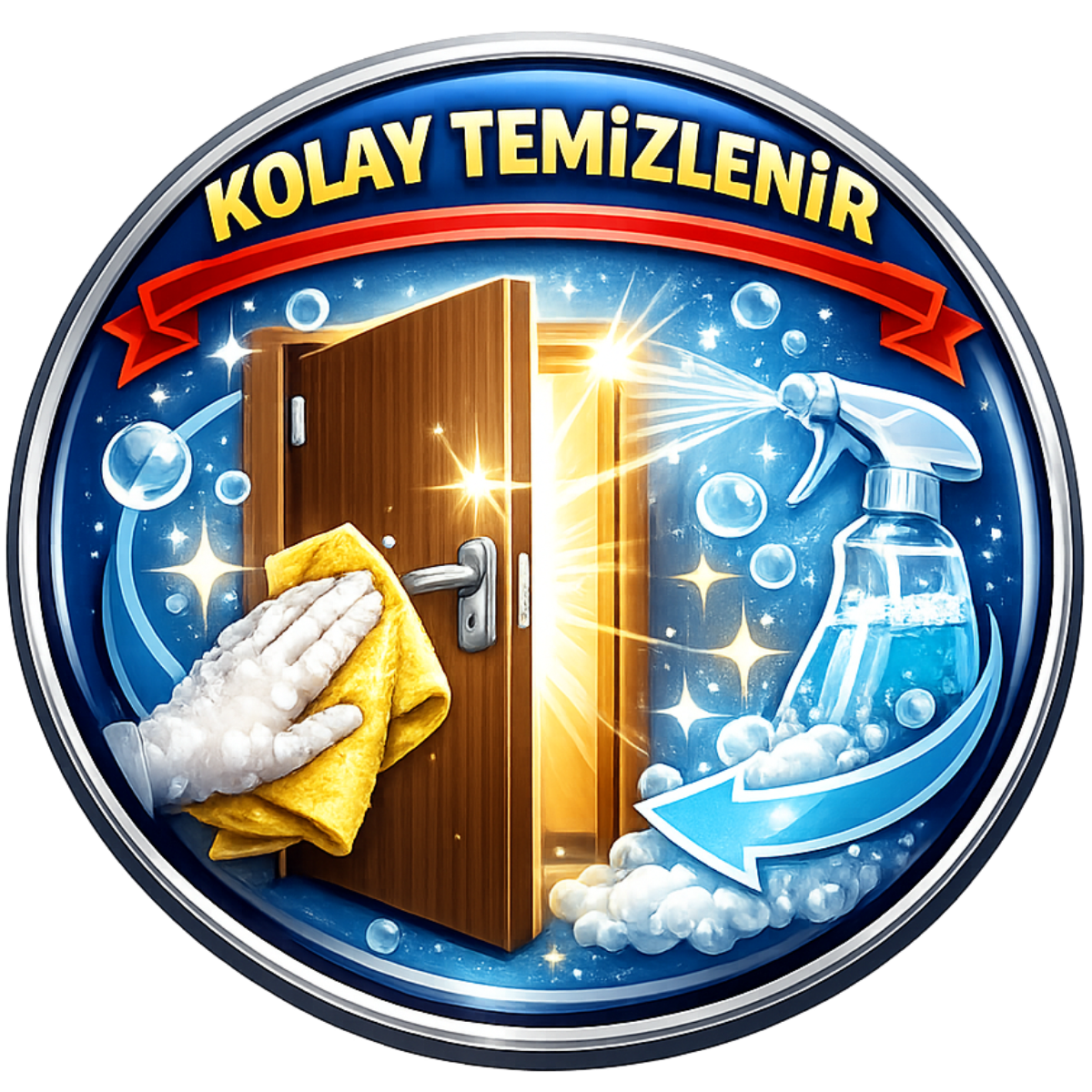 Antibakteriyel Sertifikasi Kolay Temizlenebilir Yüzey