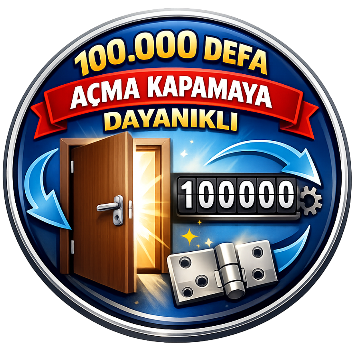 100 .000 Defa Açma Kapama Garantisi