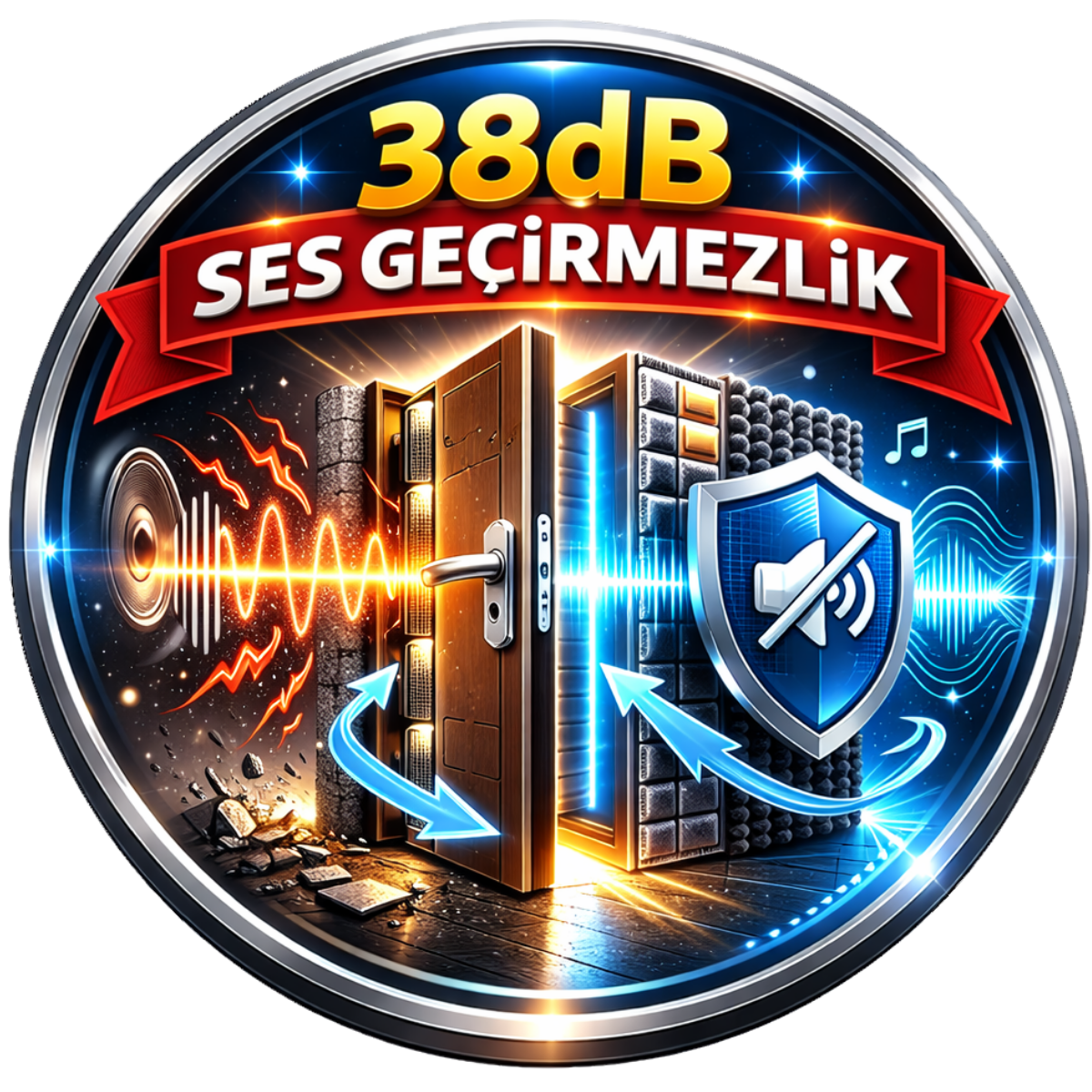 38db Ses Geçirmezlik