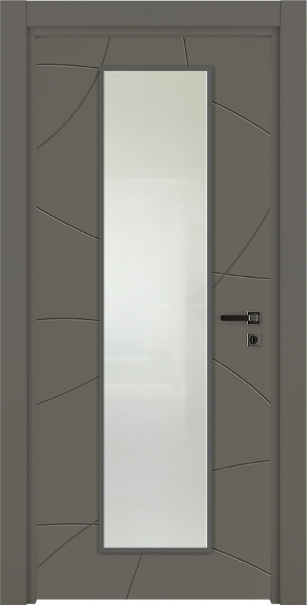 VDA-100 MODERN ANTRASİT PVC KAPI - Önizleme