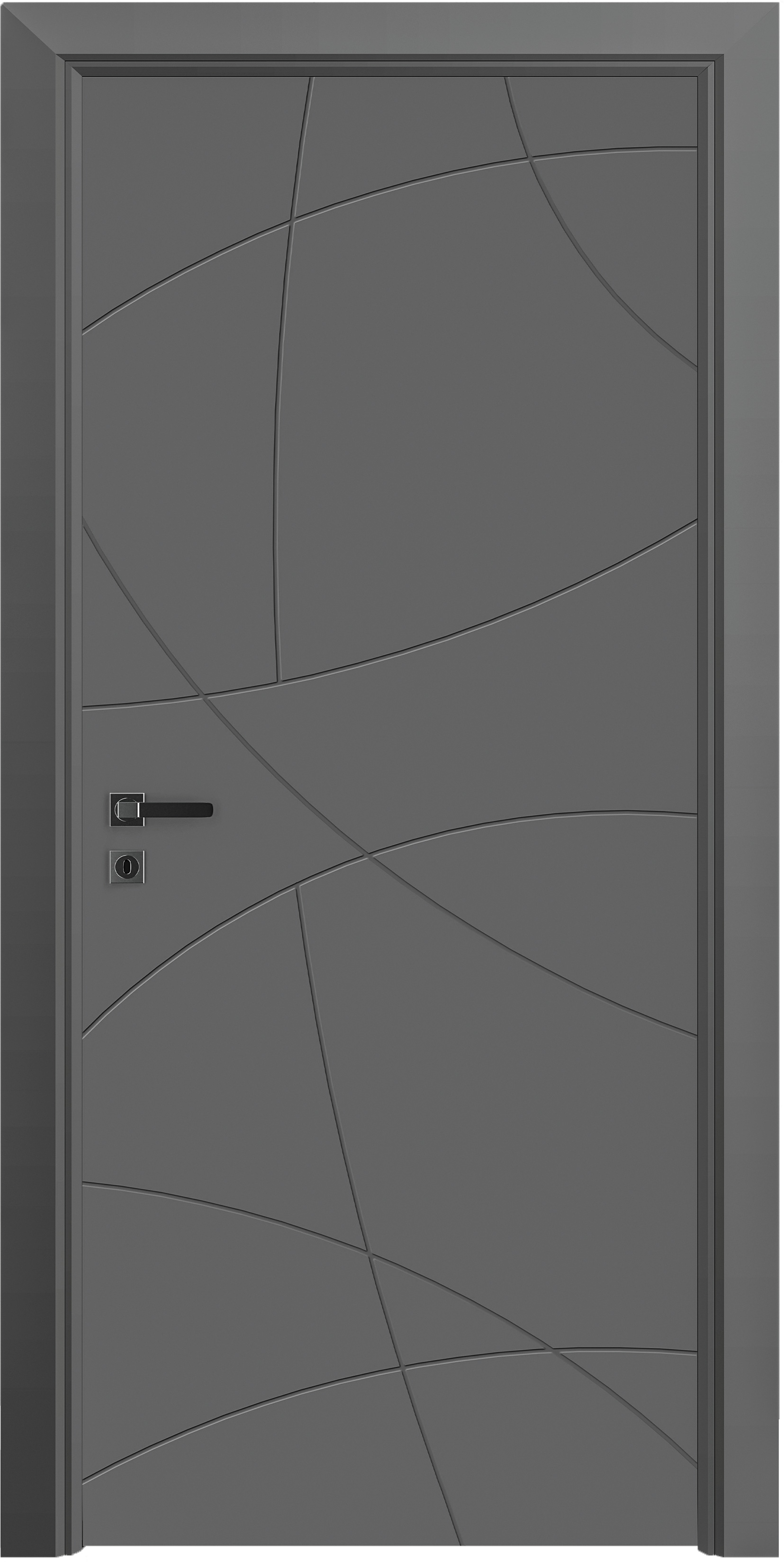 VDA-100 MODERN ANTRASİT PVC KAPI