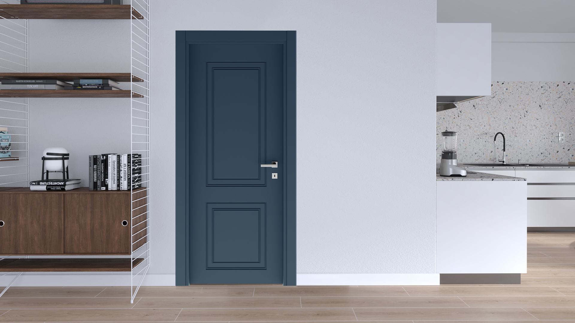 VARIDOR  LUXURY BELİZE MAVİ PVC KAPI - Önizleme