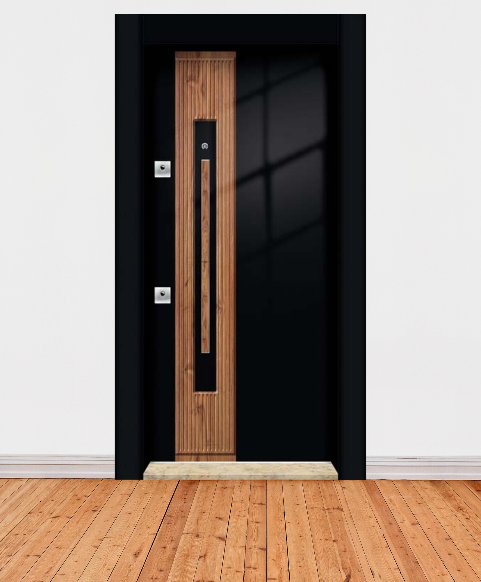 UZN 15 PVC KABARTMA ÇELİK KAPI