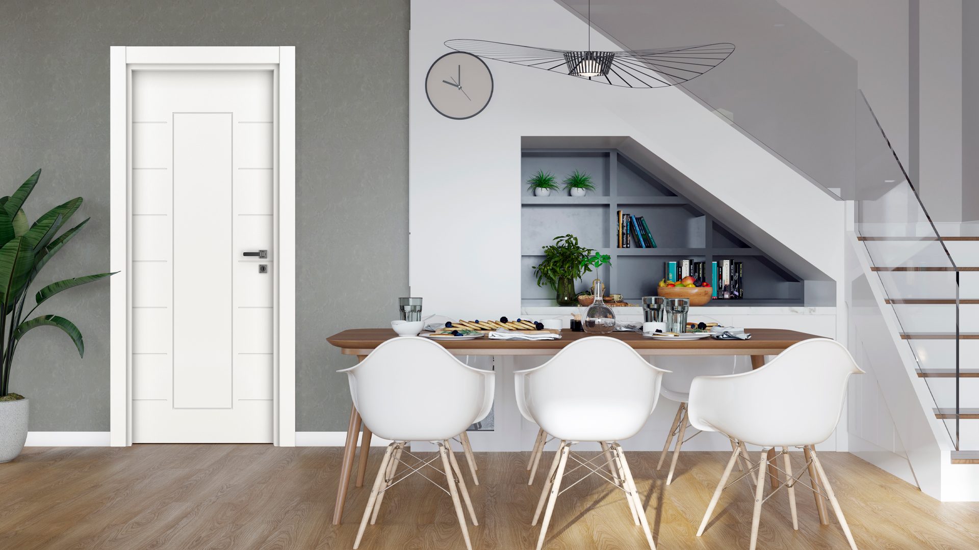 VDA-70 LAKE BEYAZ PVC KAPI