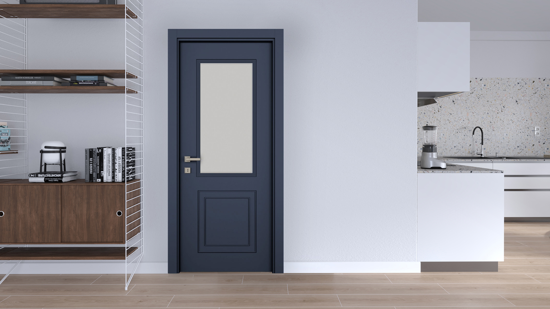 VARIDOR LUXURY BELİZE MAVİ PVC KAPI