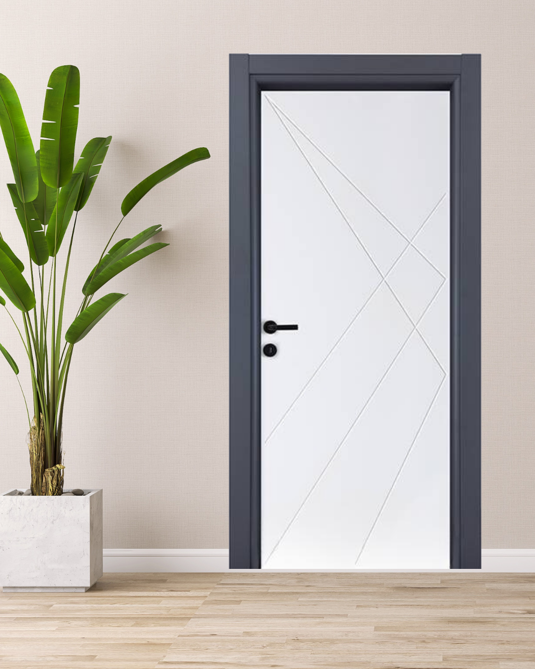 ANTRASİT - SOFT BEYAZ FUGALI PVC