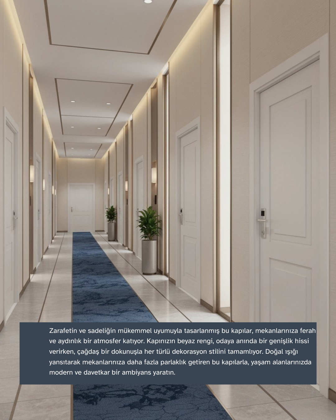 VARİODOR STEP LAKE BEYAZ PVC KAPLI YANGINA DAYANIKLI PREMİUM, STEP LAKE BEYAZ