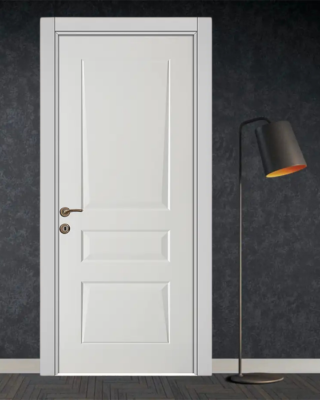 ÜÇ GÖBEKLİ MELAMİN KAPI