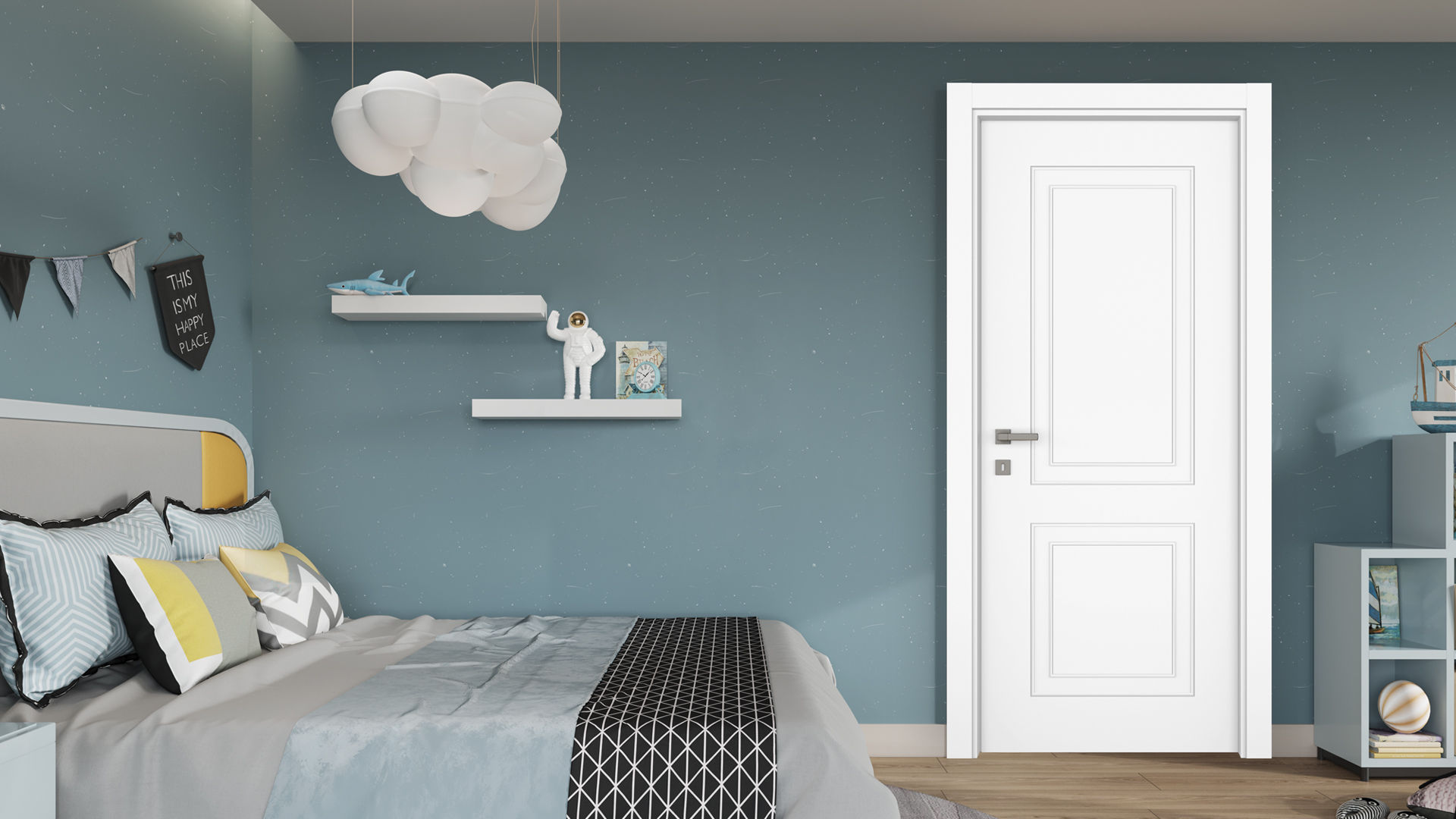 VARIODOR LUXURY LAKE BEYAZ PVC KAPI