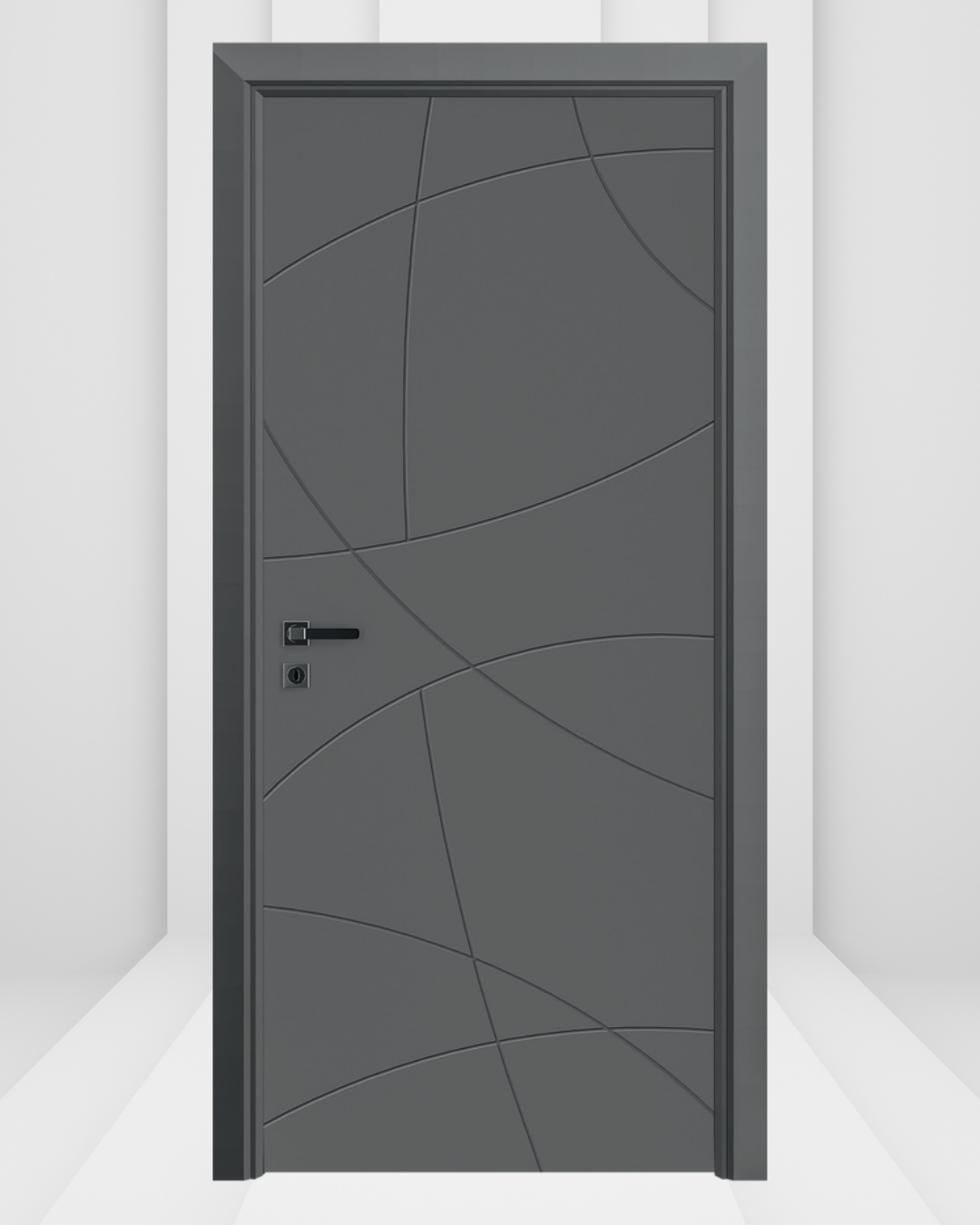 VARİODOR VDA 100 MODERN ANTRASIT PVC KAPLI YANGINA DAYANIKLI ALIZE, VDA 100 MODERN ANTRASIT