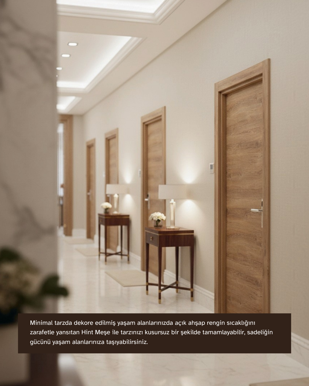 VARİODOR HINT MESE MELAMİN KAPLI YANGINA DAYANIKLI KLASİK, VDM-HİNT MEŞE