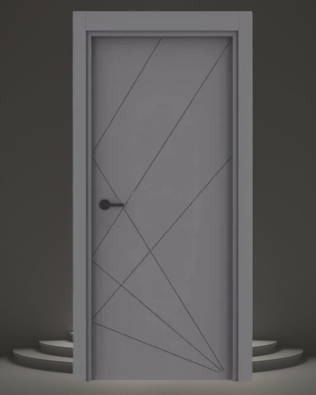 ANTRASİT FUGALI PVC KAPI