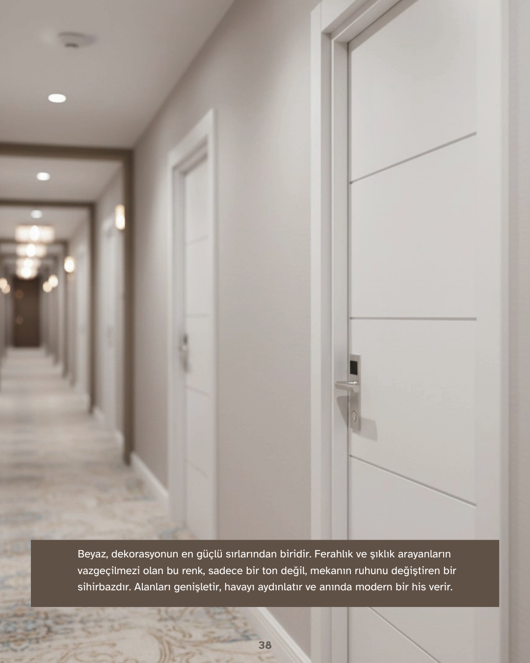 VARİODOR VDA 80 LAKE BEYAZ PVC KAPLI YANGINA DAYANIKLI ALIZE, VDA 80 LAKE BEYAZ