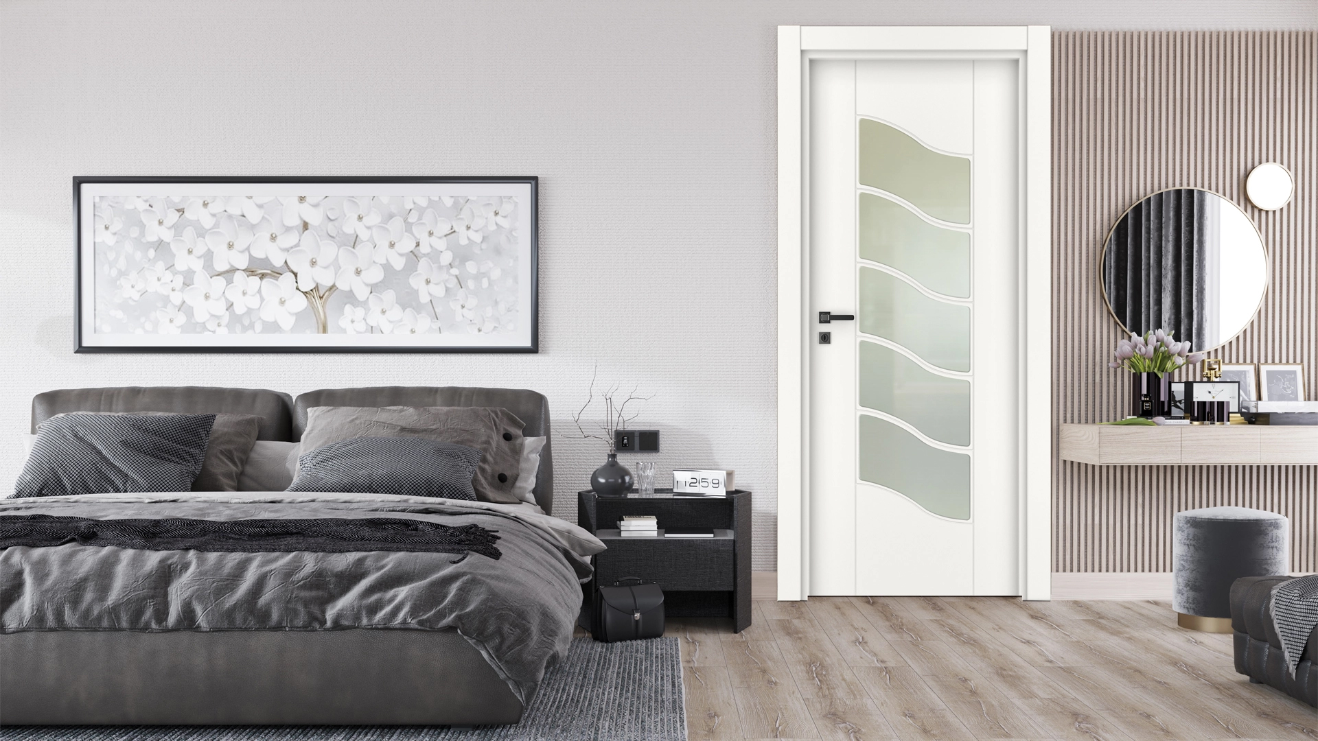 VDA-60 LAKE BEYAZ PVC KAPI