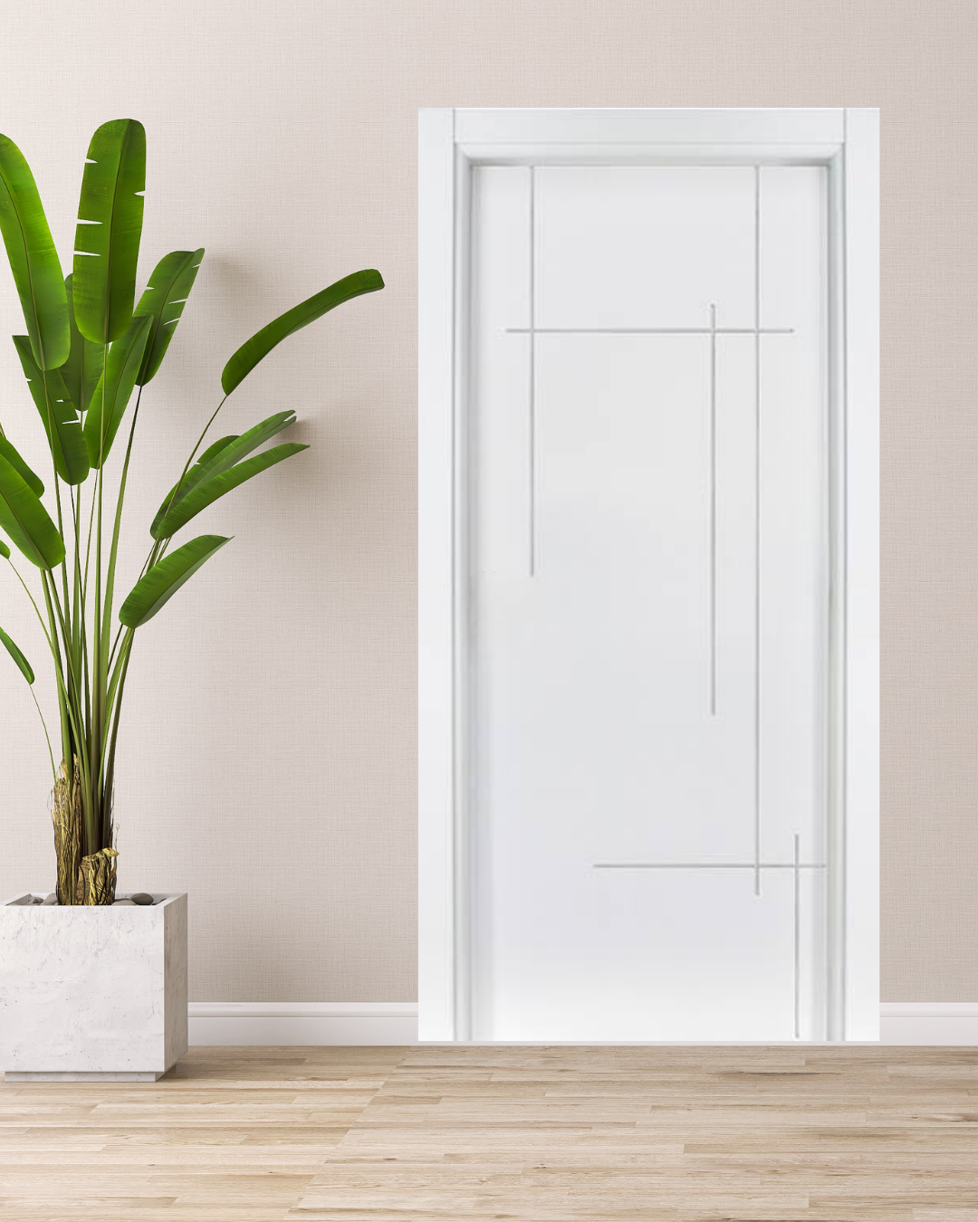 SOFT BEYAZ DİK FUGALI PVC