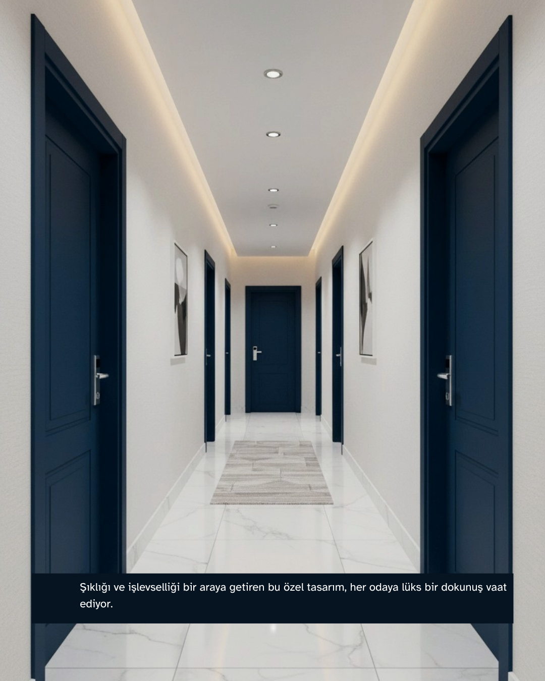 VARİODOR STEP BELİZE MAVİ PVC KAPLI YANGINA DAYANIKLI PREMİUM, STEP BELİZE MAVİ