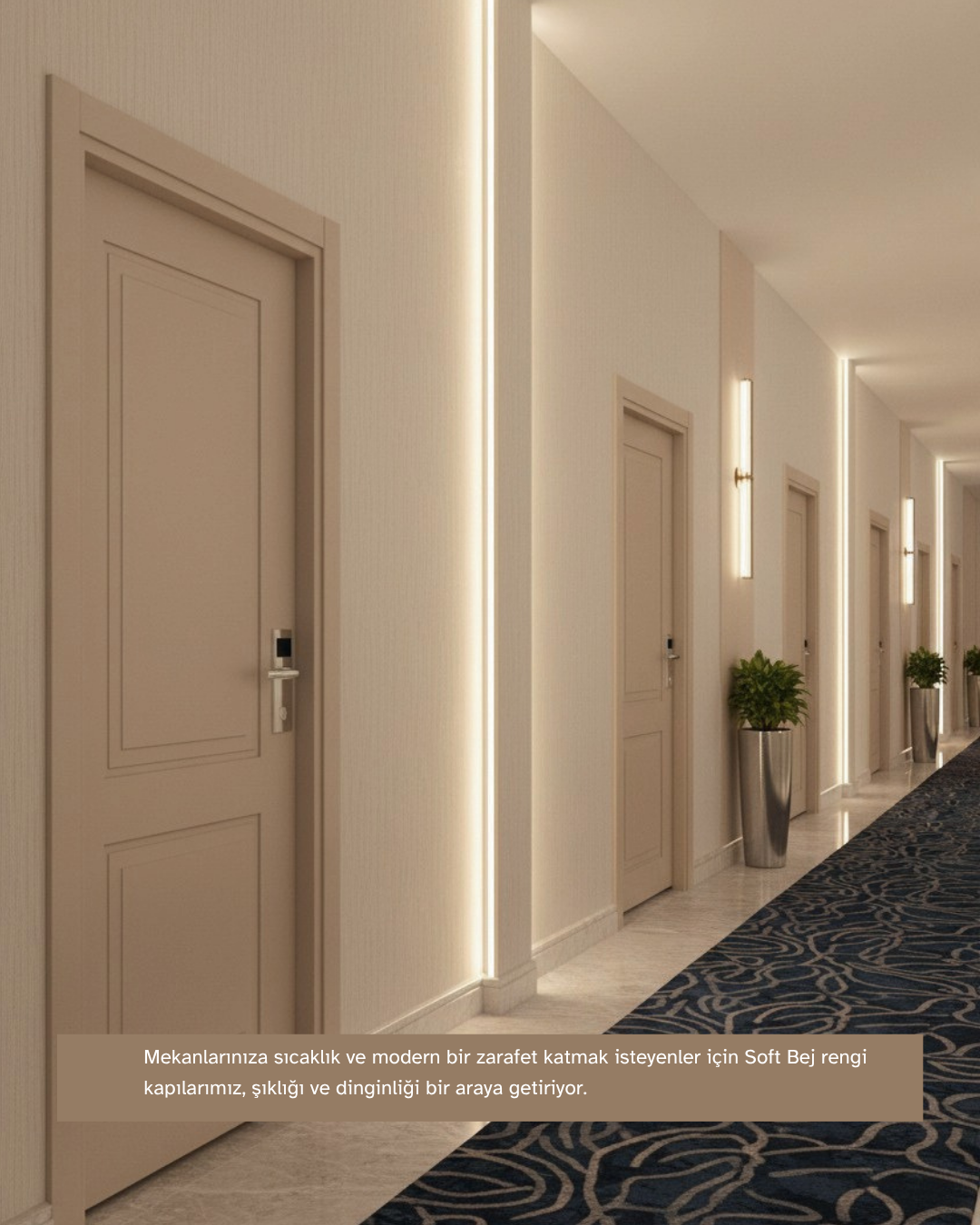 VARİODOR STEP SOFT BEJ PVC KAPLI YANGINA DAYANIKLI PREMİUM, STEP SOFT BEJ