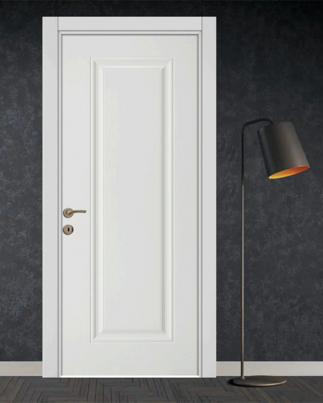 TEK GÖBEK MELAMİN KAPI