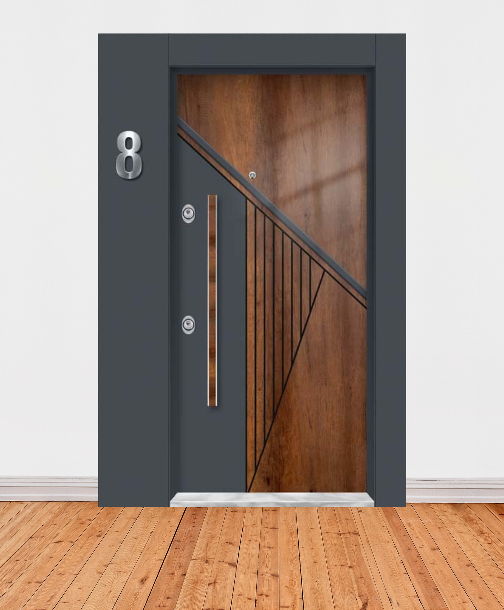 UZN 09 LÜX PROJE ÇELİK KAPI