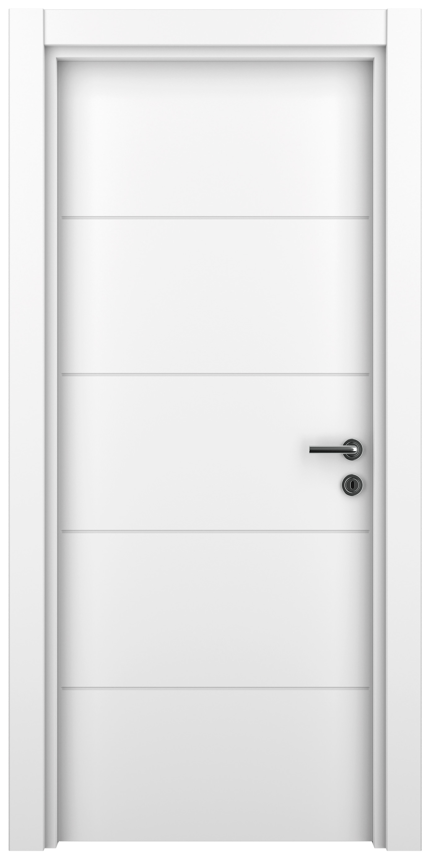 VDA-80 LAKE BEYAZ PVC KAPI