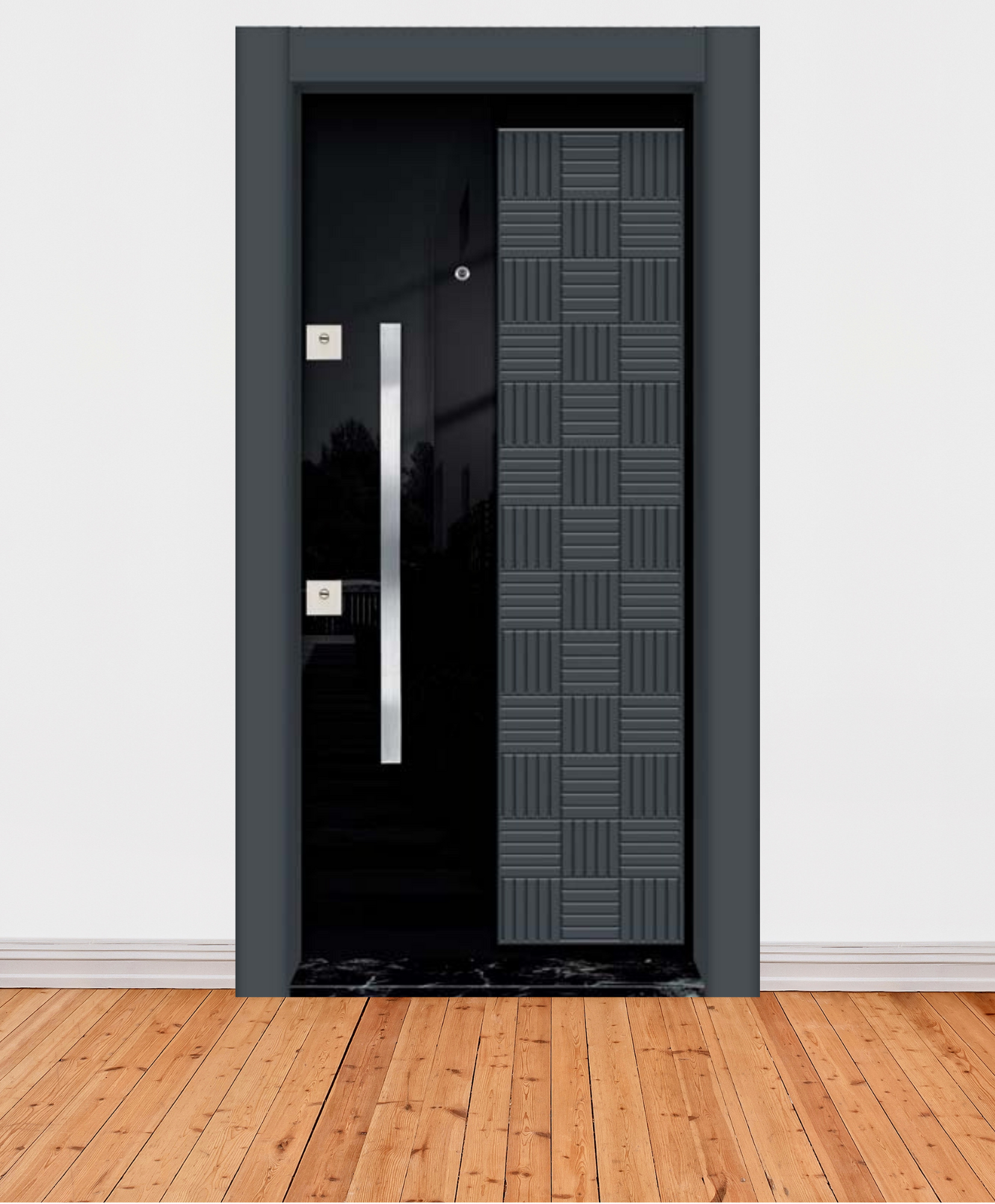 UZN 13 PVC KABARTMA ÇELİK KAPI