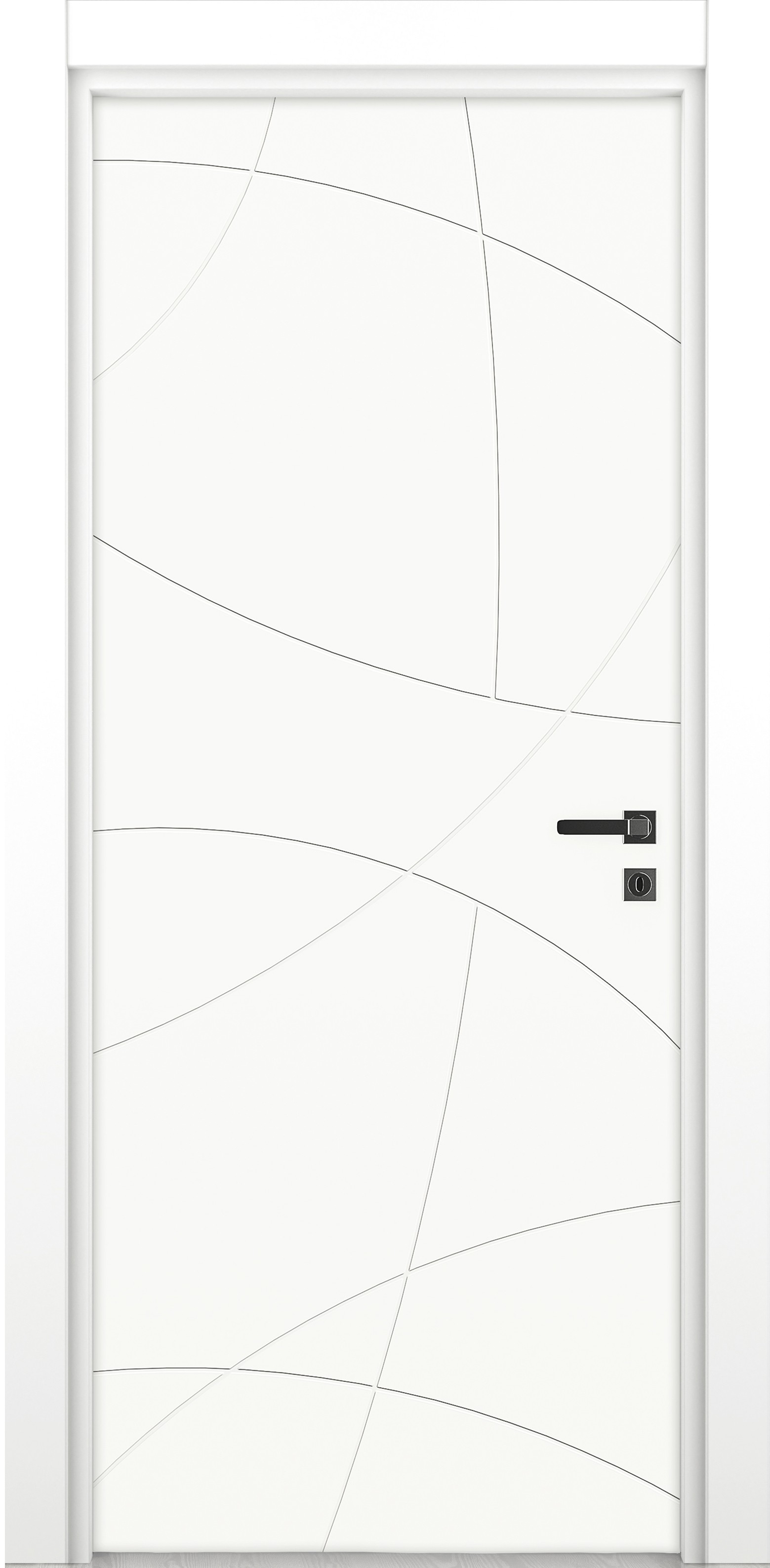 VDA-100 LAKE BEYAZ PVC KAPI