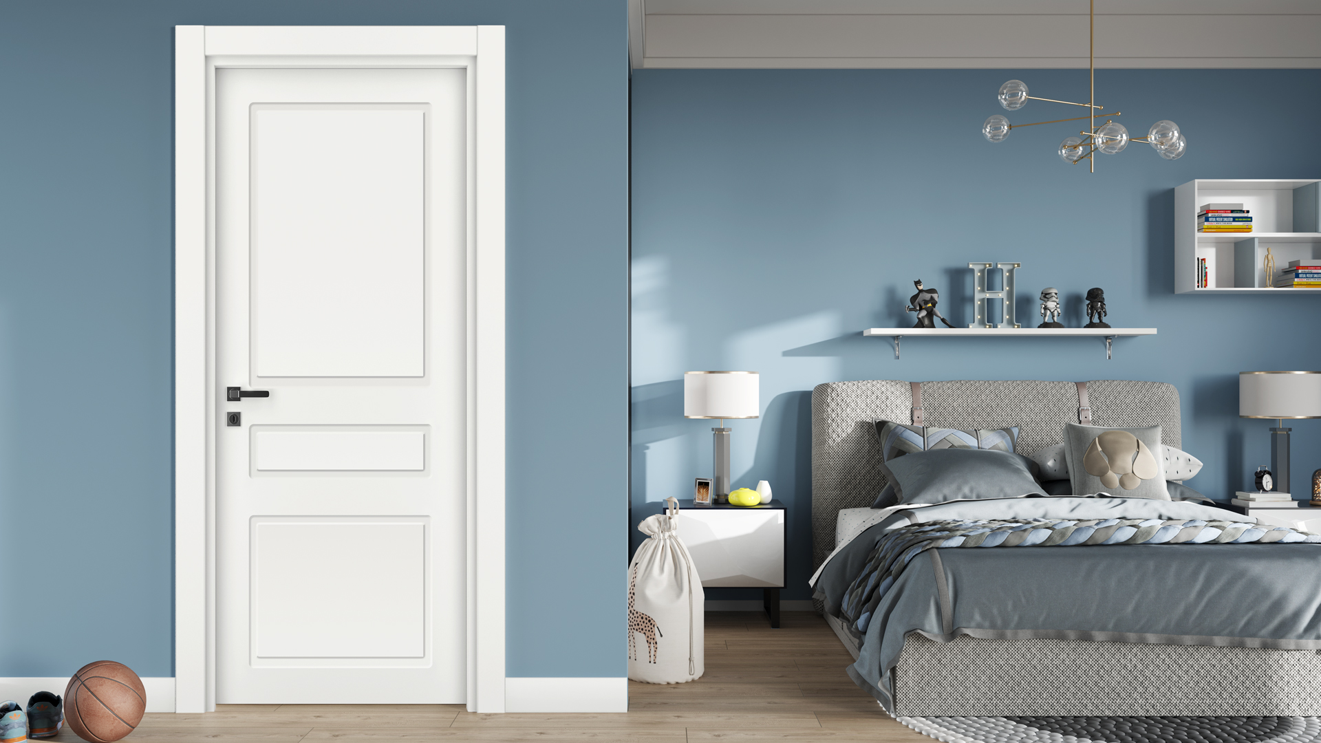 VDA-06 LAKE BEYAZ PVC KAPI