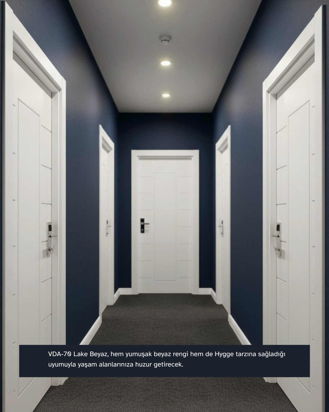 VARİODOR VDA 70 LAKE BEYAZ PVC KAPLI YANGINA DAYANIKLI ALIZE, VDA 70 LAKE BEYAZ