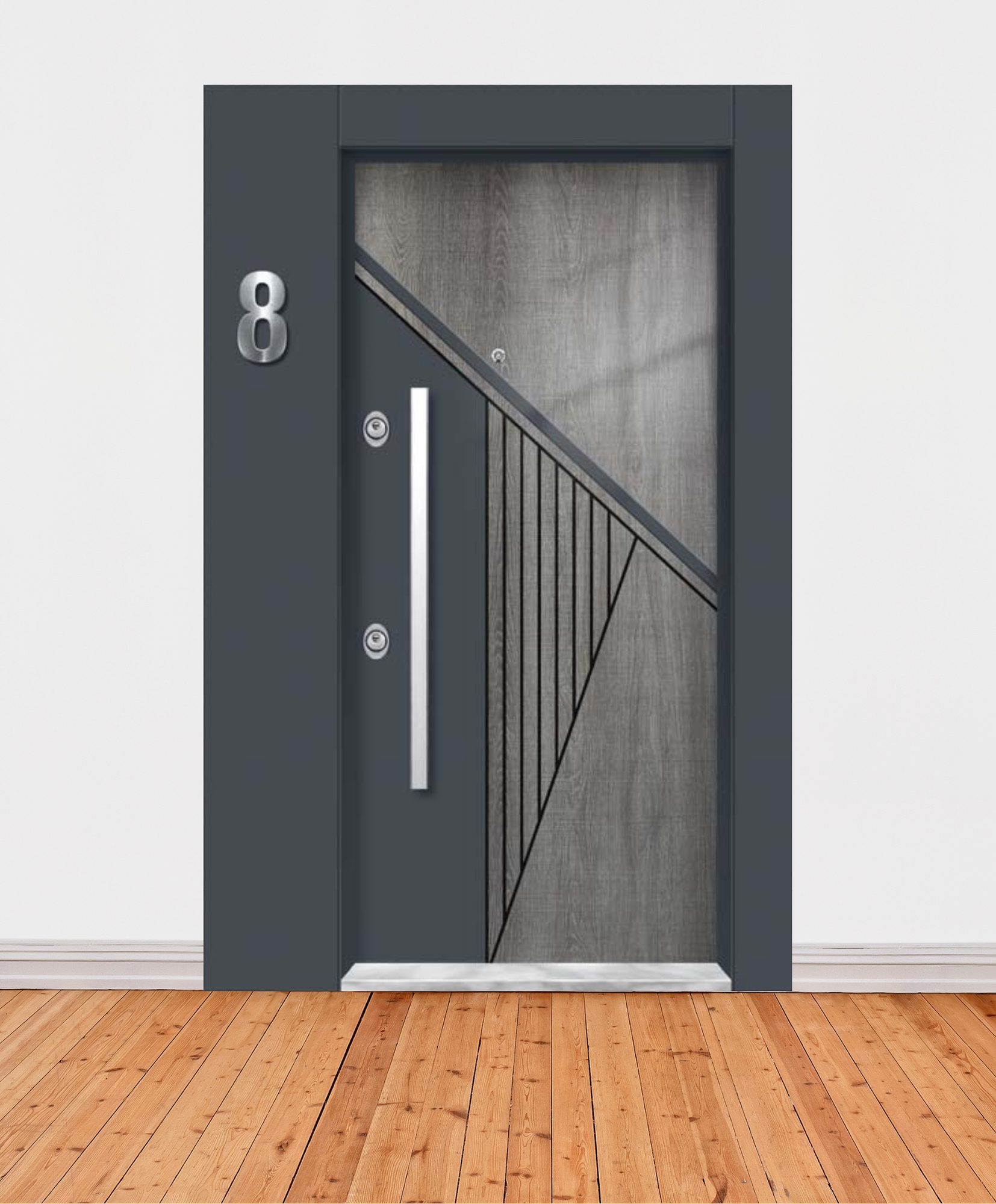 UZN 09 LÜX PROJE ÇELİK KAPI