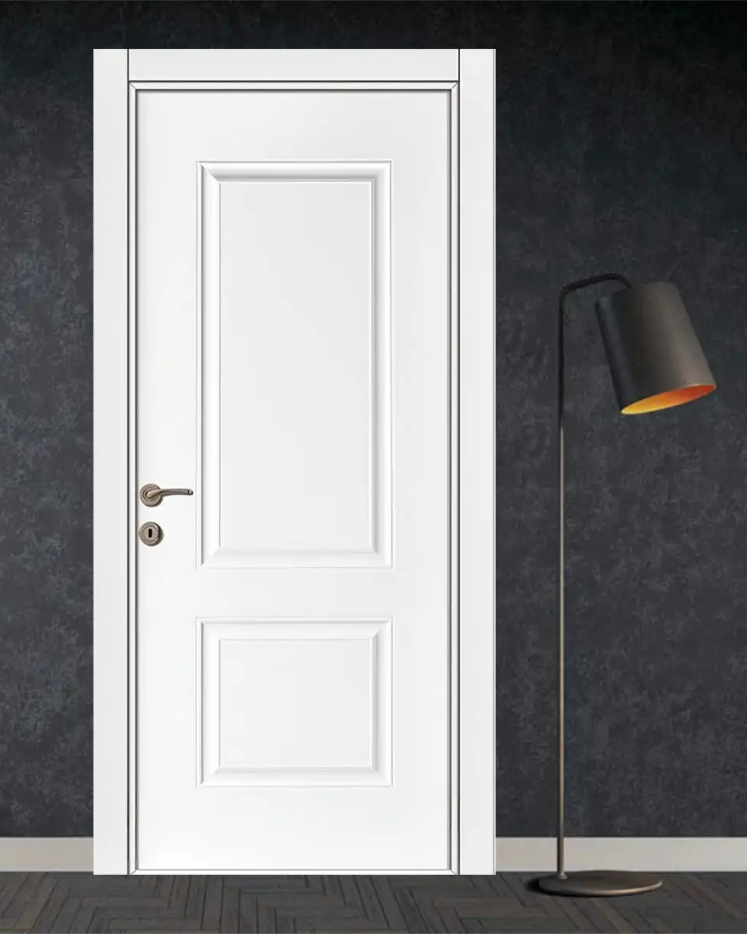 İKİ GÖBEK MELAMİN KAPI