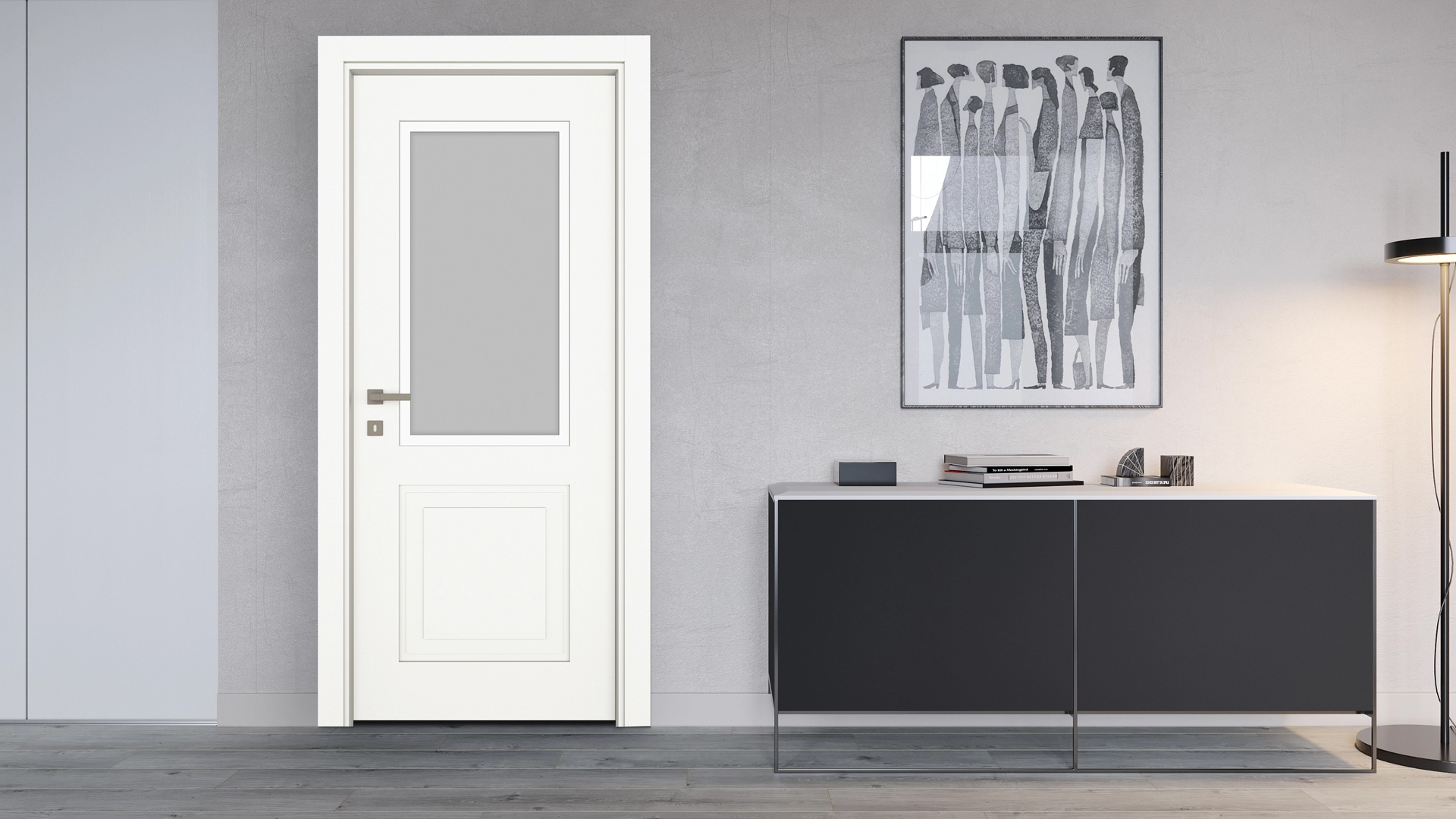 VARIODOR STEP LAKE BEYAZ PVC KAPI