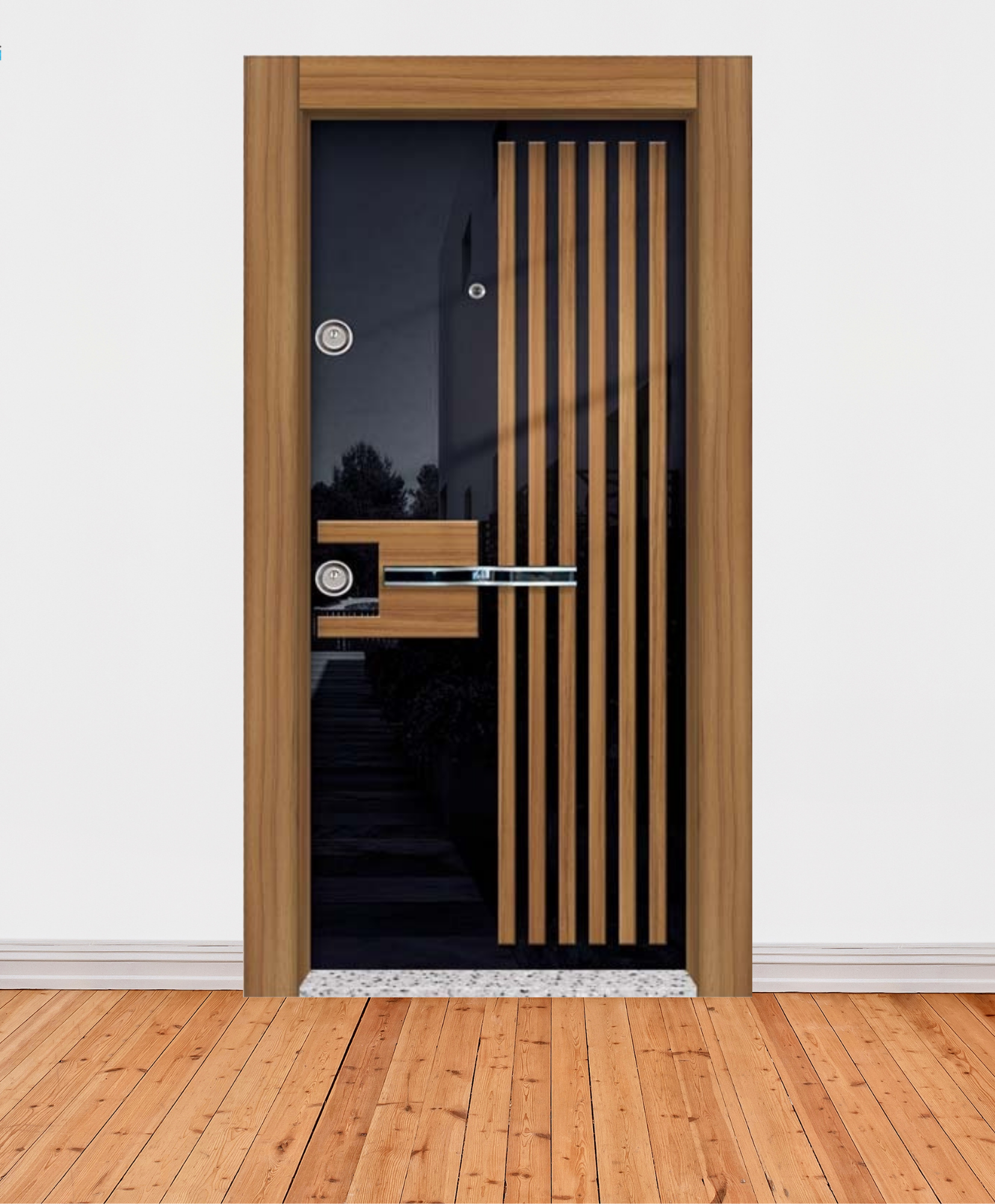 UZN 14 PVC KABARTMA ÇELİK KAPI