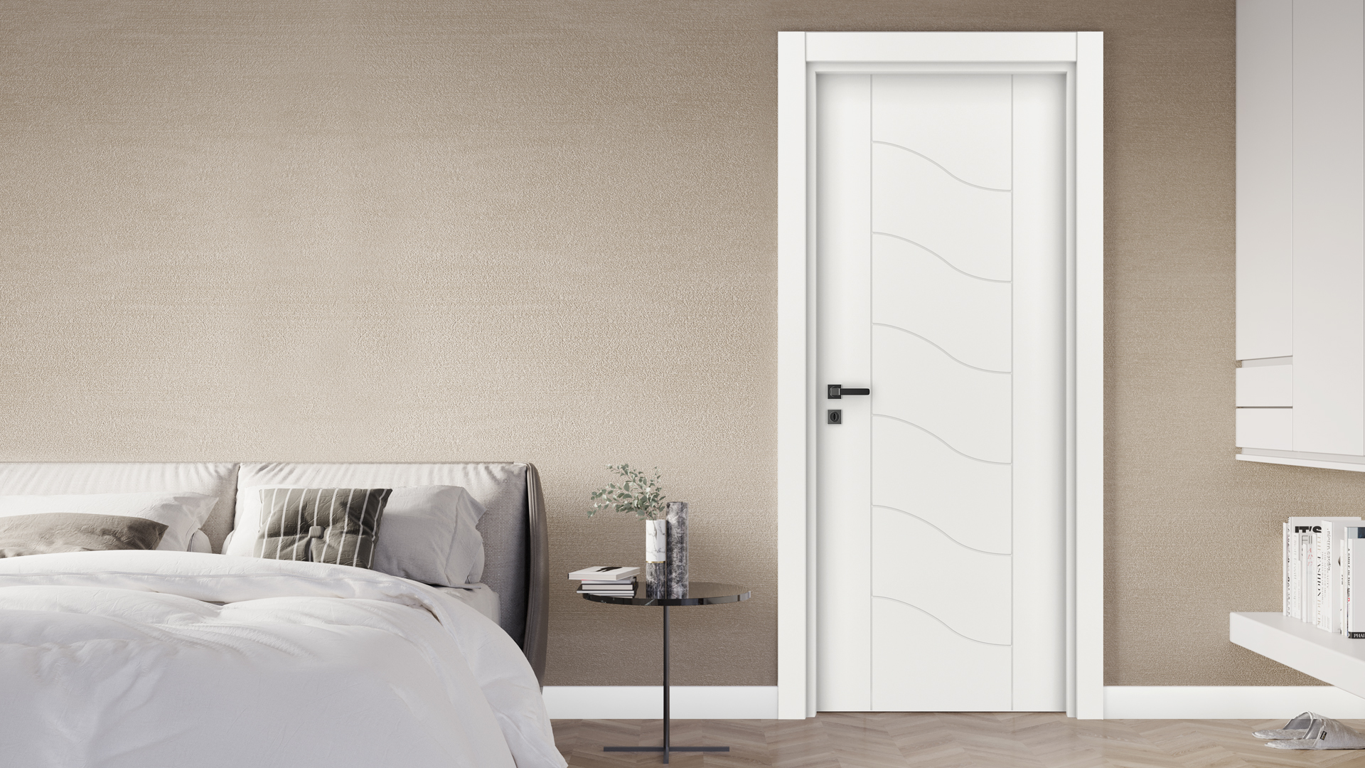 VDA-60 LAKE BEYAZ PVC KAPI